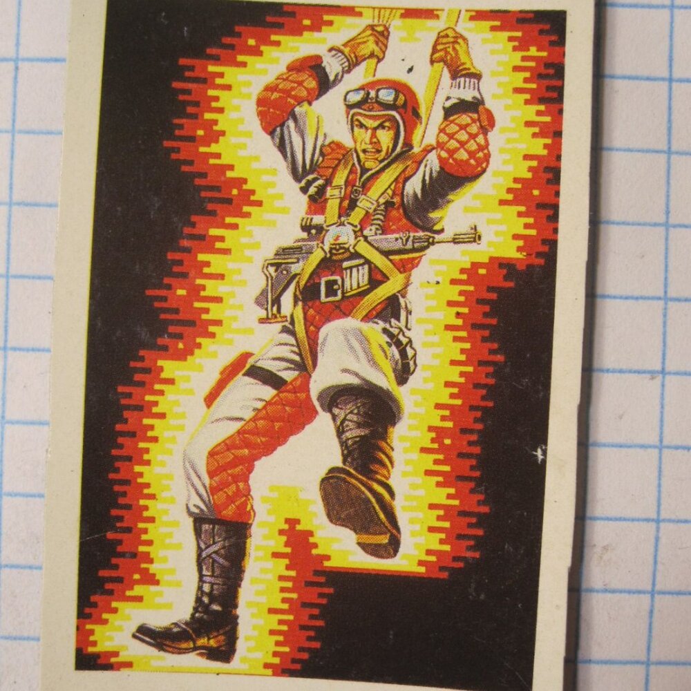1980's G.I. Joe Cartoon Series Refrigerator Magnet: #27